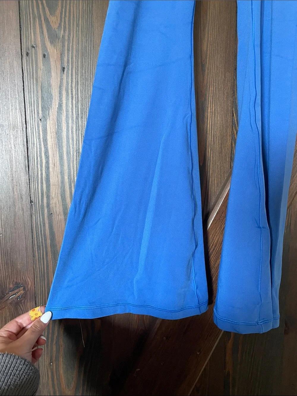 Offline Blue high Waist Flare Yoga Pants
